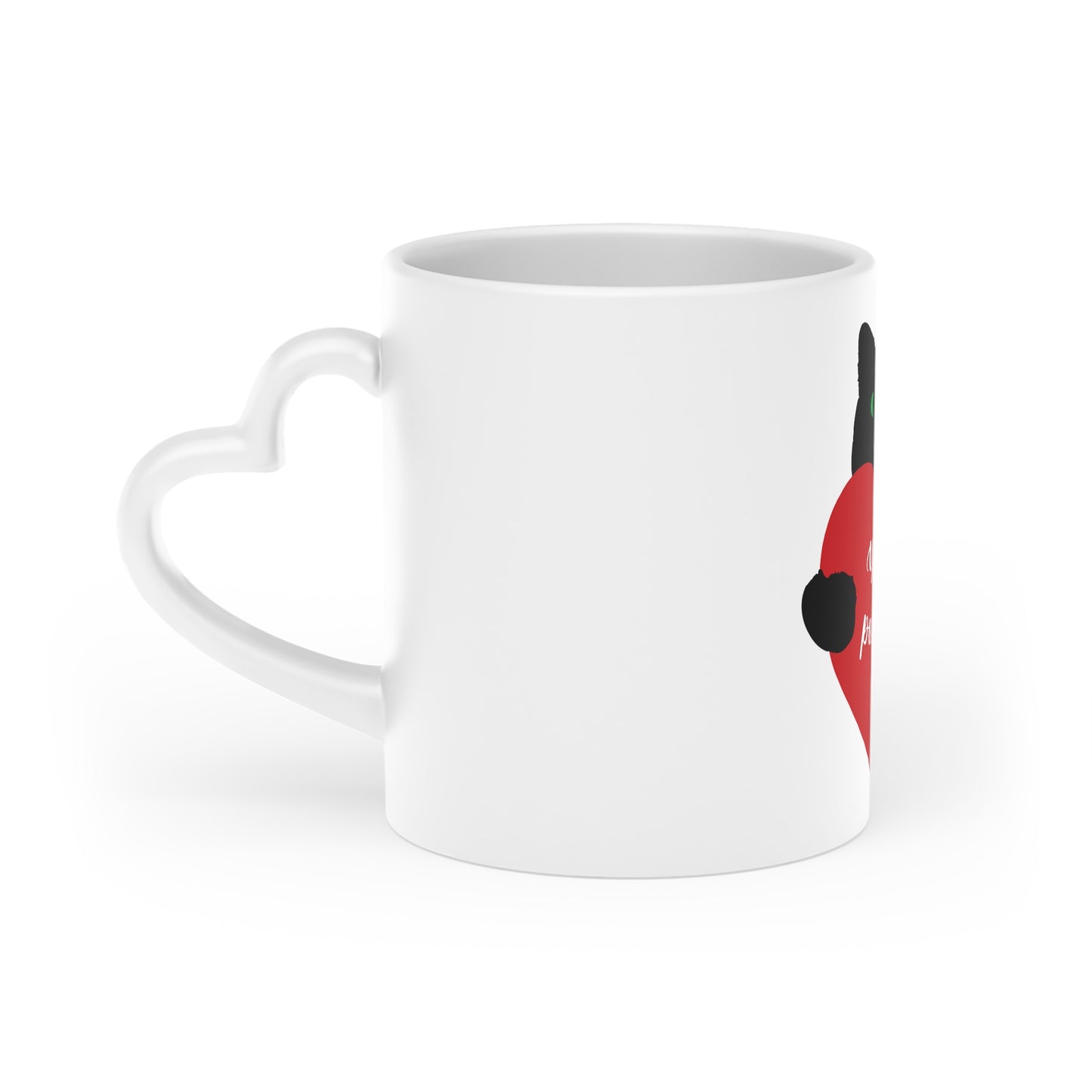 Heart Mug — "You Are Literally The Only Person I Like" Funny Valentine Coffee Cup