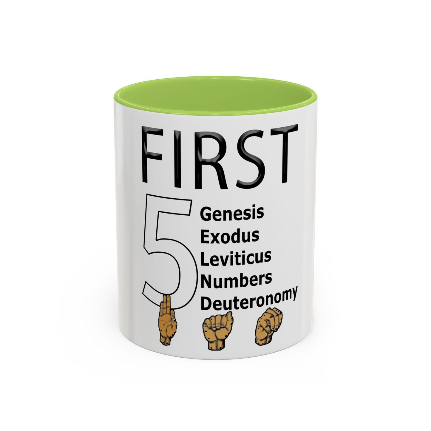 Love Is Love Accent Coffee Mug – Retro Pride Heart Design (11/15 oz)