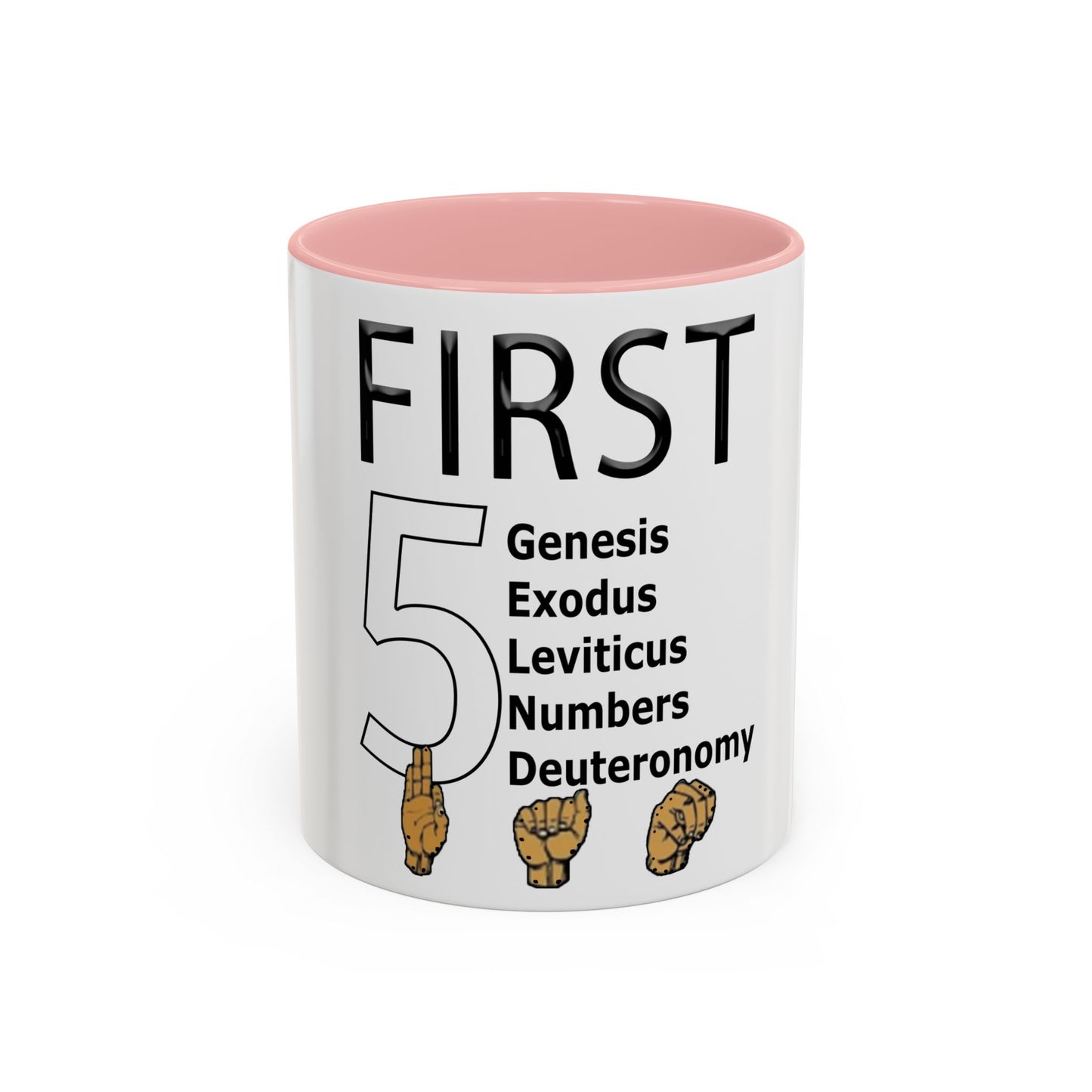 Love Is Love Accent Coffee Mug – Retro Pride Heart Design (11/15 oz)