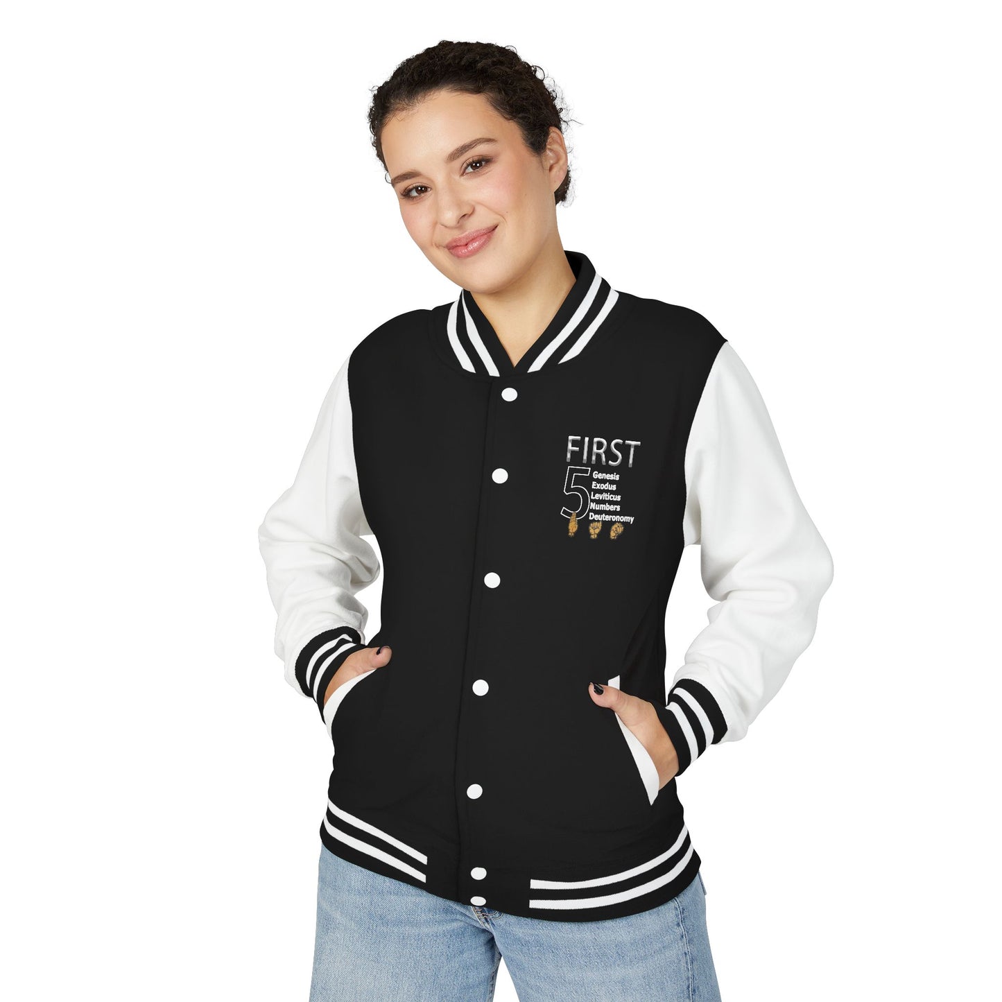 First 5 Years Letterman Jacket — Retro School Milestone Varsity Coat