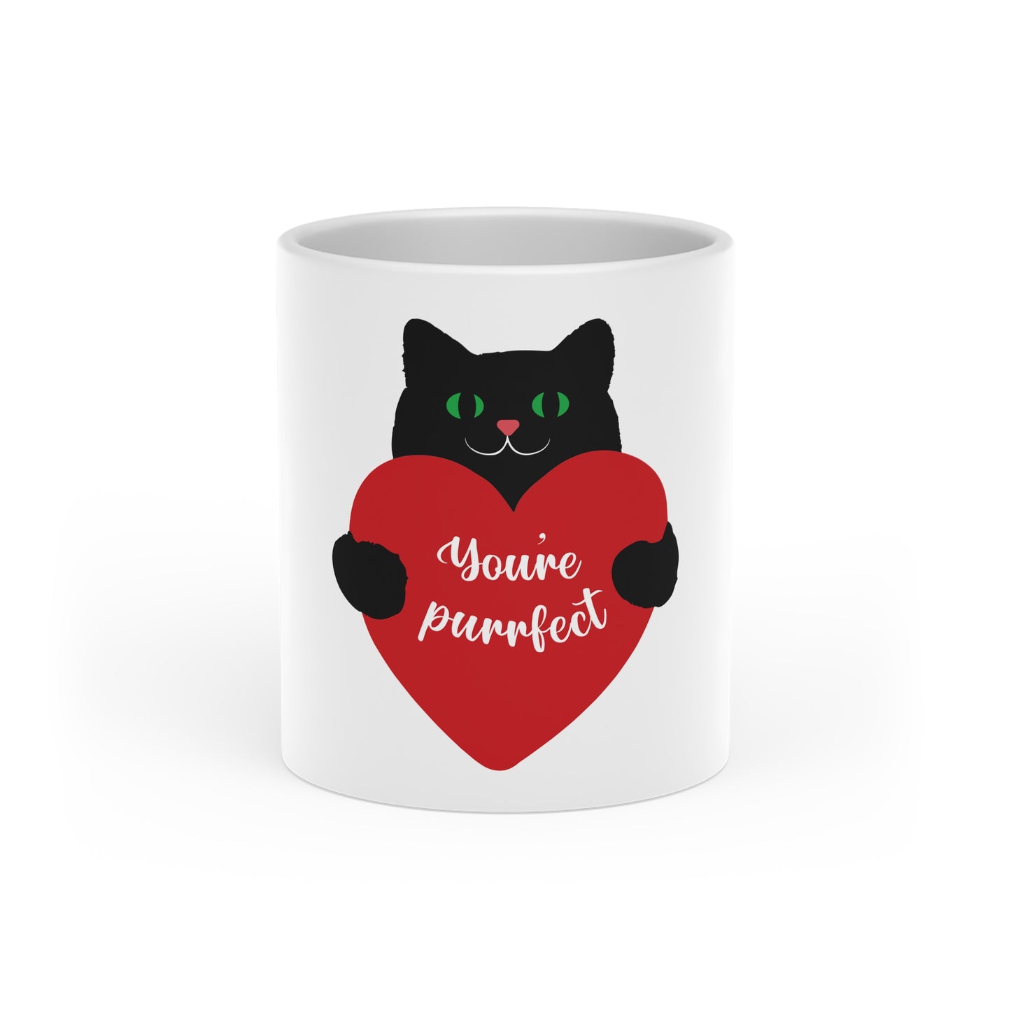 Heart Mug — "You Are Literally The Only Person I Like" Funny Valentine Coffee Cup