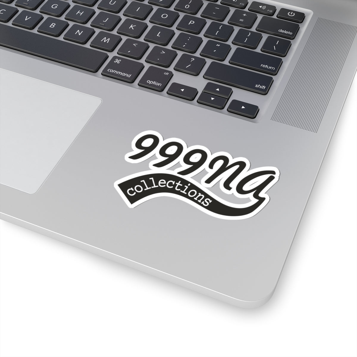 999NA Collections Kiss-Cut Sticker — Retro Script Logo Decal