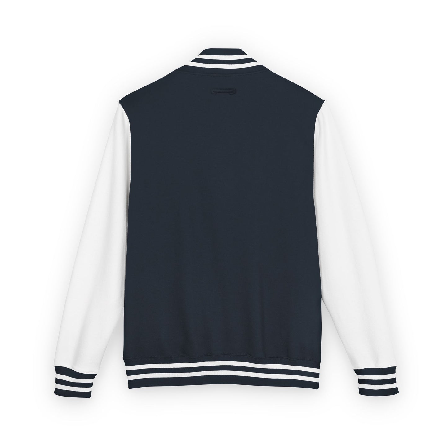 Varsity Letterman Jacket — Retro Script Chest Logo